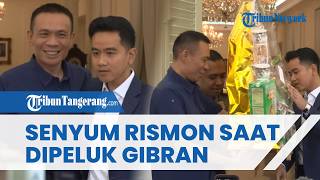Reaksi Rismon Sianipar saat Dipeluk Gibran hingga Diberi Parsel seusai Akui Ijazah Jokowi Asli