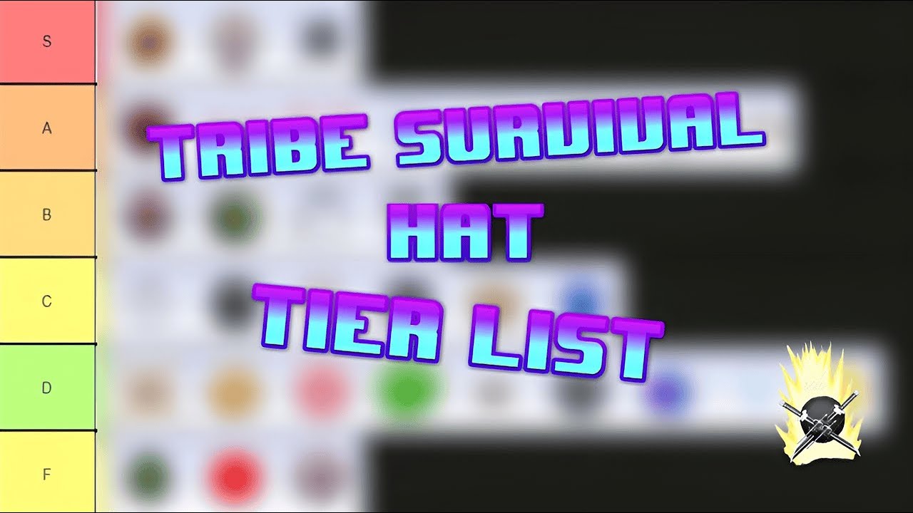 Making a tier list of all hats in Roblox Tribe Survival!