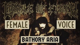 Cradle of Filth - Bathory Aria (Female Spoken Voice)