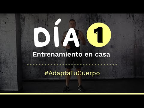 Día 1 | Entrenamiento en casa