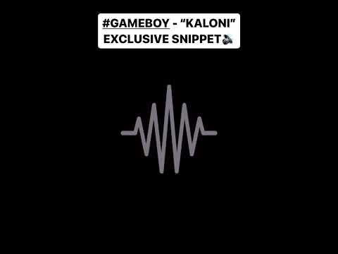 GAMEBOY$- Kalloni (unofficial snippet) #gameboy
