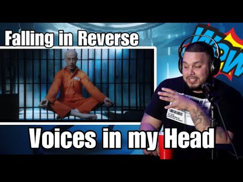 FIRST TIME HEARING! Falling In Reverse - "Voices In My Head" | New Future Flash reacts