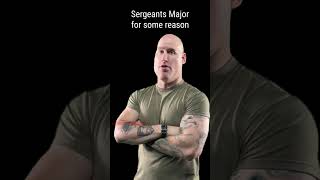 What do Sergeants Major do?