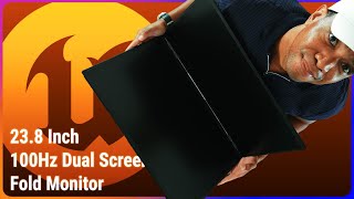 The Most Unique Monitor I’ve Used – UPERFECT Delta Mega | Dual 100Hz Screens!