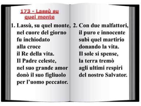 173 Lassù su quel monte - Innario Chiesa Cristiana Avventista del Settimo Giorno 2014