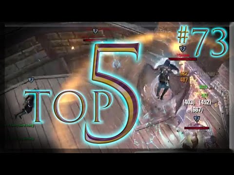 This Magicka Dragonknight Is Unreal 🔥 Top 5 PvP Battles #73 - ESO - Greymoor