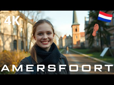 🇳🇱 Amersfoort 4K Walking / The Netherlands / The City of Canals, Culture, and Hidden Treasures