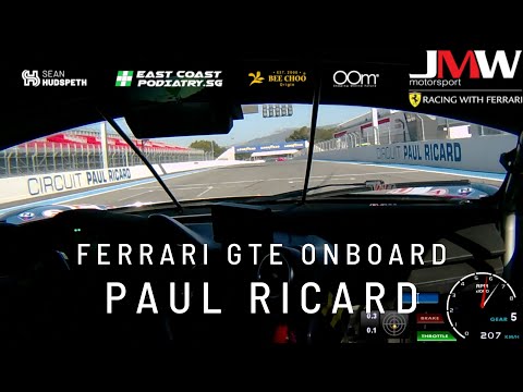 Ferrari 488 GTE Onboard Lap | Paul Ricard 2022