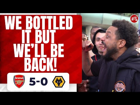 Arsenal 5-0 Wolves | We Bottled It But We’ll Be Back! (Troopz)