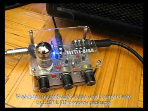 Little Bear G1 sound sample - valve/tube boost pedal