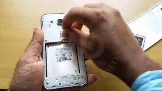 How to insert SIM card Samsung Galaxy J2 | Dual SIM | Micro SIM | Samsung Mobile Phone | Tutorial