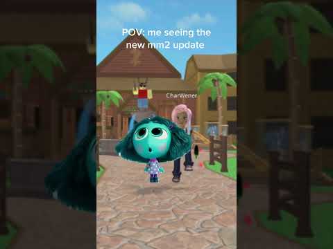 Pov:me seeing the new mm2 update update #roblox #envy #mm2#murdermystery2 #capcut #Shareyourdrafts
