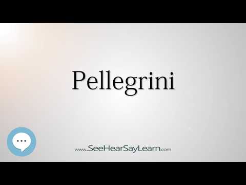 Pellegrini (How to Pronounce Cities of the World)💬⭐🌍✅