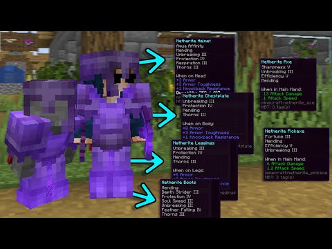 List Of Enchantments For Armor And Tools - All information about