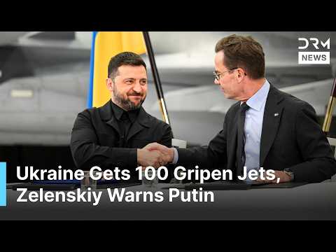 WATCH: Zelenskiy Sends Big Warning to Russia After Signing Historic Defense Deal With Sweden | AC1G