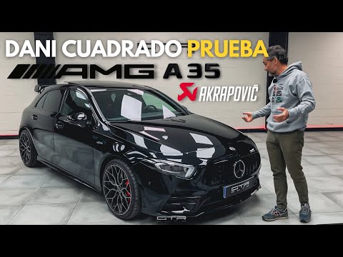 DANI CUADRADO GETS OUR A35 AMG AKRAPOVIČ! 🔥