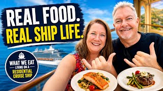 What We Eat Living on a Residential Cruise Ship ππ³οΈ