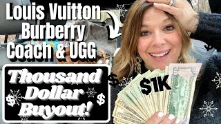$1K Buyout Was it a Good Investment $1,000 for Louis Vuitton, Burberry & more to sell on Poshmark!
