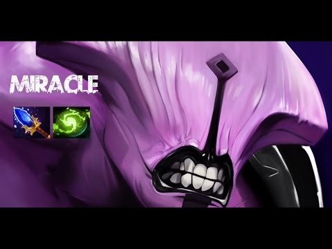 Miracle-  DOTA 2  Faceless Void with Aghanim's Scepter and Refresher Orb pro Gameplay