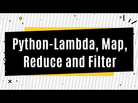 How To Use Lambda Function In Python Lambda Function Map Reduce Filter Function
