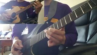 Buried Alive Intro Acoustic/Electric Guitar Cover