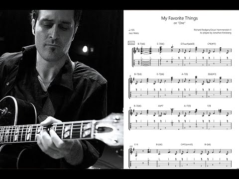 MY FAVORITE THINGS - JONATHAN KREISBERG TRANSCRIPTION