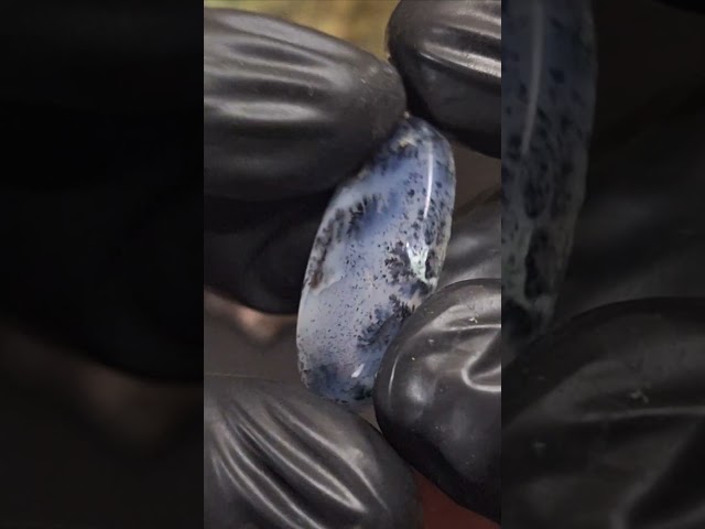 حجر اوبال شجري لوحة بتشكيل طبيعي