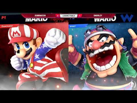 VS Weekly 1/23/20 - Losers Finals - Dominator (Mario) vs Snorley (Wario) - SSBU