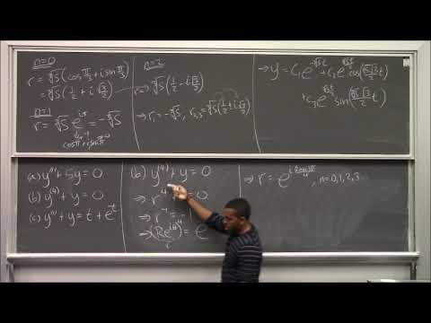 Math 391 Lecture 18 - Series solutions to linear ODEs, after some higher order examples