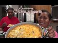 Creamy Chicken Spaghetti Now This Is Some Good Eatin This Is Delicious EasyPeasyGood