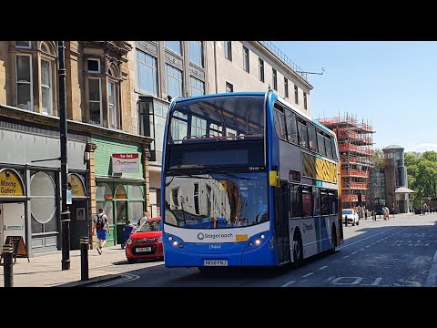 Journey on Route 22 | NK58FNJ/19444 - Stagecoach North East: Dennis Trident 2/ADL Enviro 400