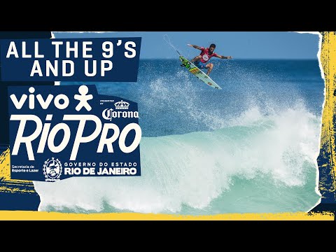 All The 9s And Up From The Last 3 Years Of The Vivo Rio Pro