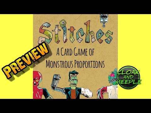 Cloak and Meeple: Preview, Stitches