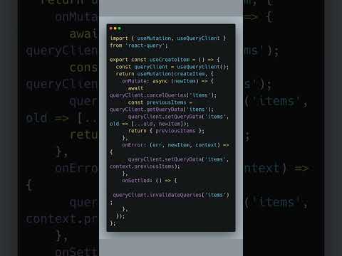 Master React Query Mutations Today Reactjs