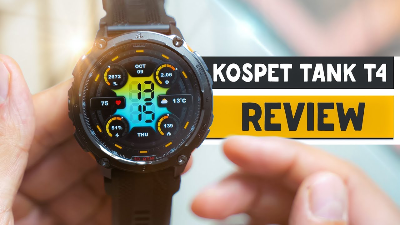 Kospet Smartwatch Tank M4 Silber