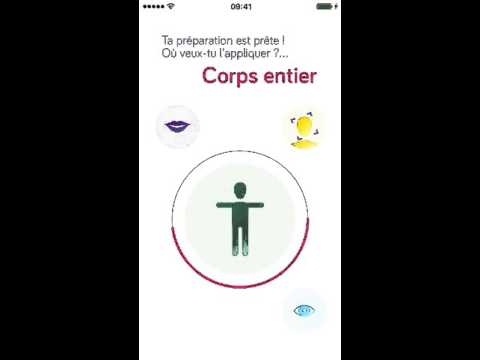 Projet d'application Sisley - Shake it up