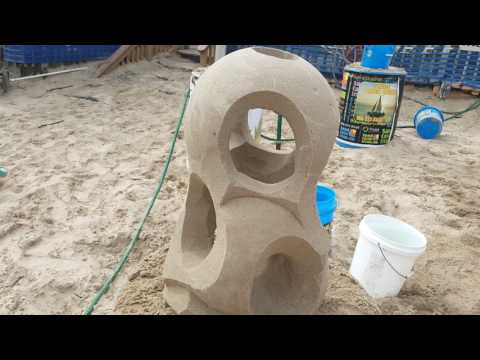 Sand Castle shaping with a difference