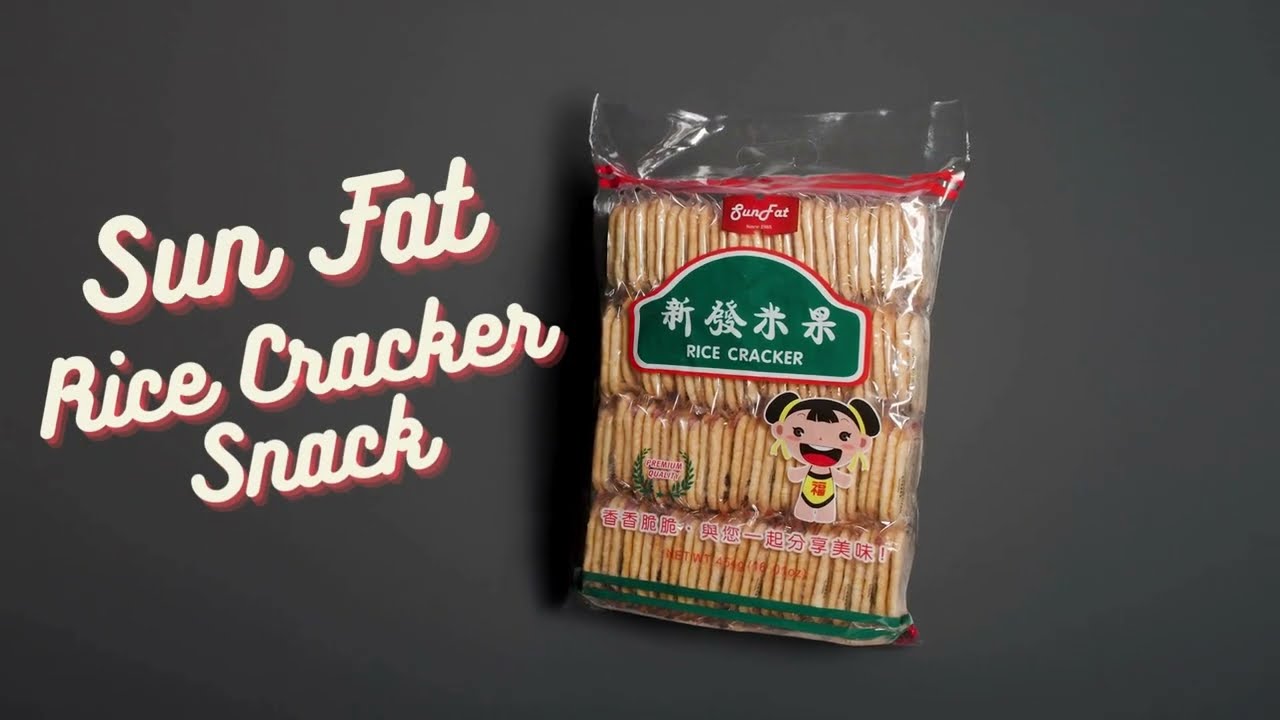 Sunfat Rice Cracker Snack