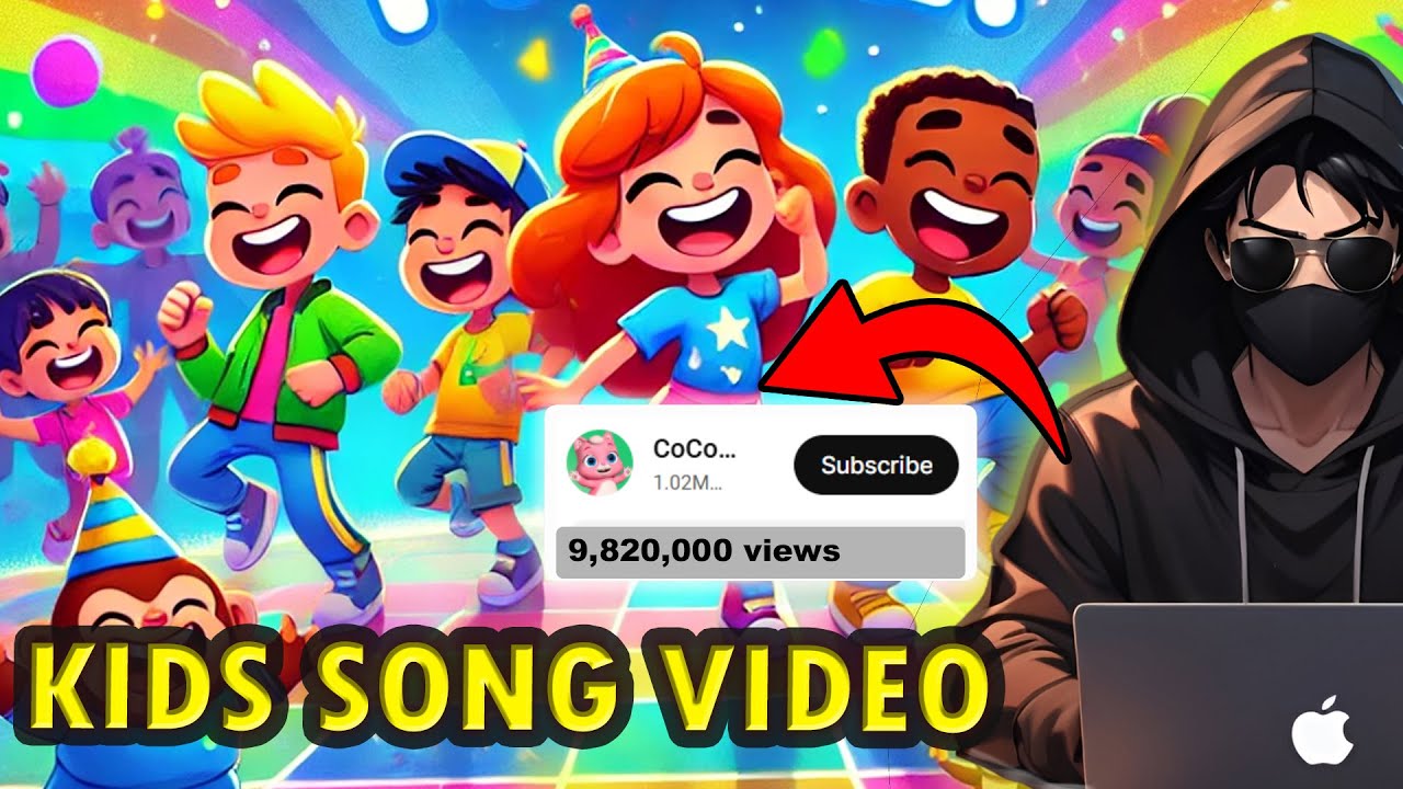 How to Create a kid's animation song with AI