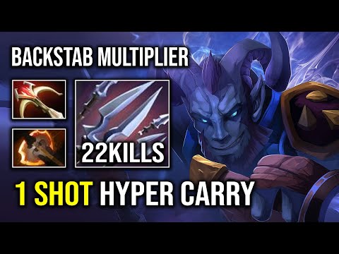 How to Play RIKI as the New Hard Carry in 7.32e with 1 Shot Battle Fury AoE Cleave Dota 2