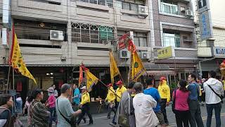 2o19年4月1o日大甲媽祖32週年前往新港奉天宮遶境進香駐進奉天宮沿途盛況。(7)