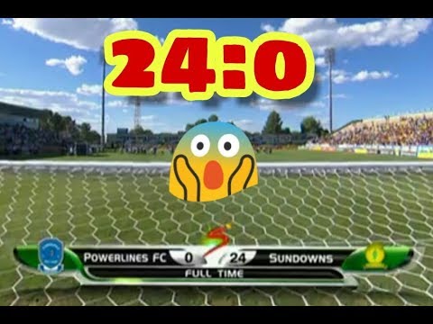 24:0 powerlines v/s sundown Must be biggest in football