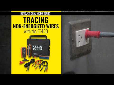 Tracing non-energized wires with the ET450