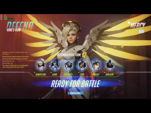 Some 6 stack Team play w/ Junkrat, Mercy