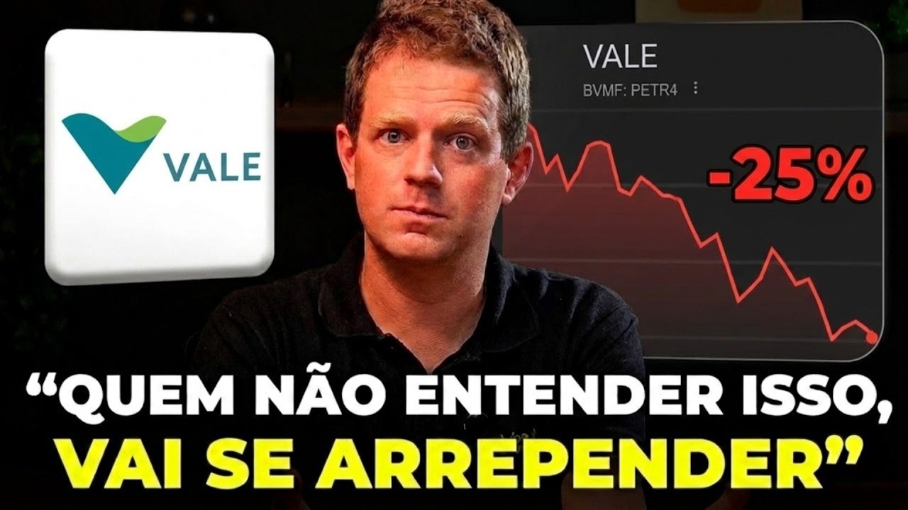 VALE ABAIXO DE R$ 60? NÃO PARA DE CAIR! (ARMADILHA OU OPORTUNIDADE)