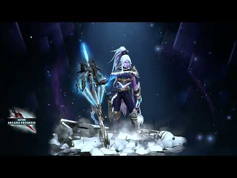 Drow Ranger Arcana + Winterwood Vesture mixed