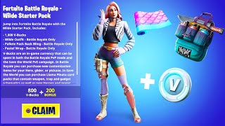 The New STARTER PACK REWARDS in Fortnite..