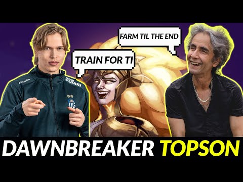 Topson Dawnbreaker vs Sumail 1000 Gpm Alchemist - Training for TI