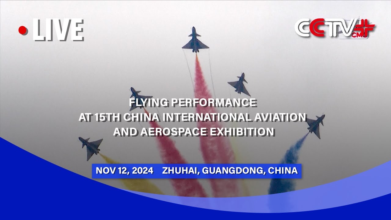 China’s big air show opened with a glitzy aerial display of its fighters, but crowds couldn’t see much in the smog