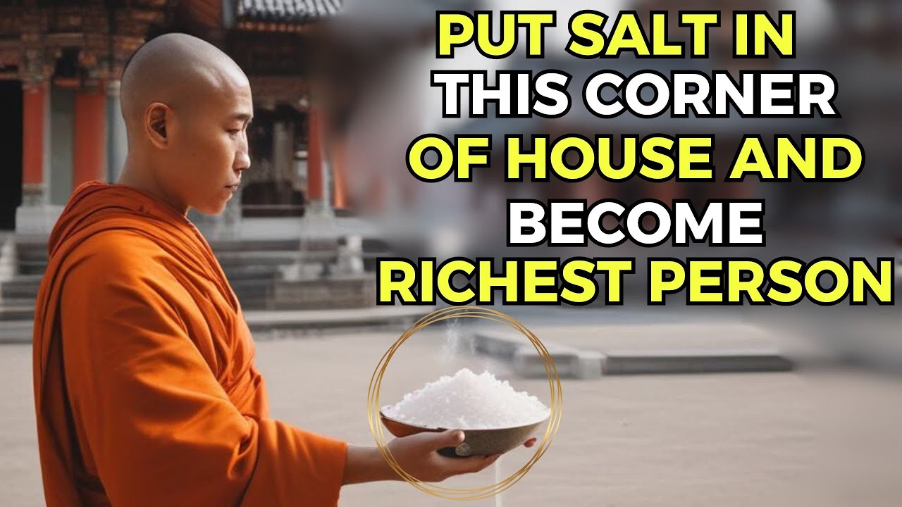 PUT SALT in this sacred corner of your house and See What Happens Next ! | BUDDHIST TEACHINGS